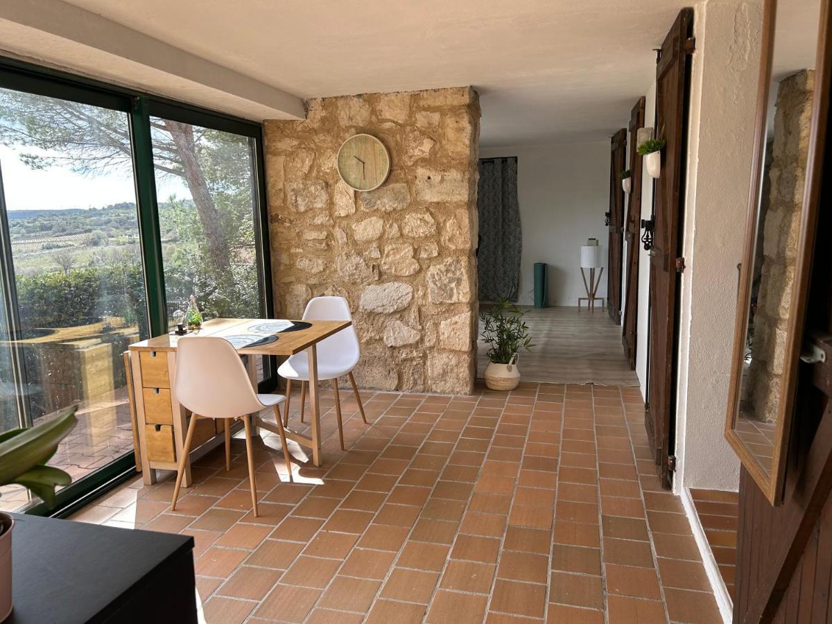 Apartamento Grand T2 Bis Avec Terrasse Et Vue Portel-des-Corbieres Exterior foto
