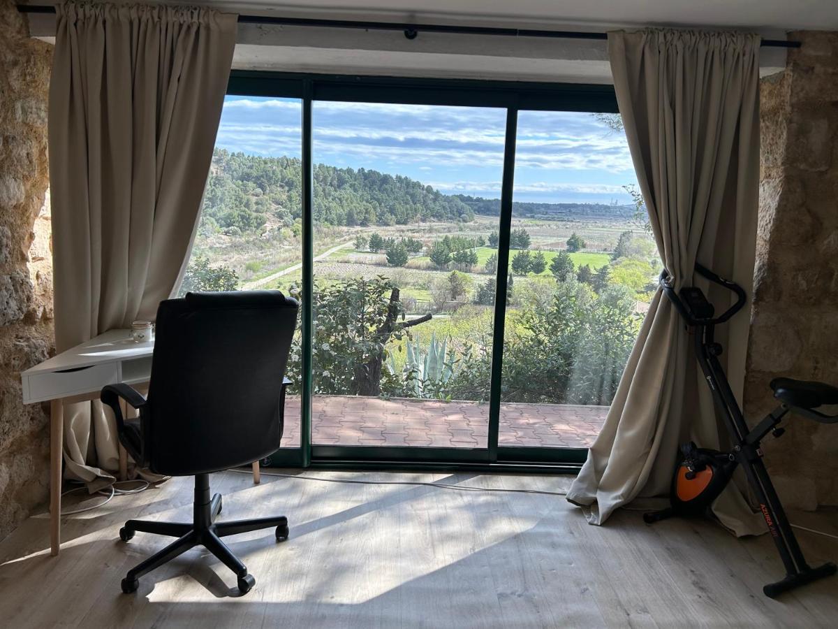Apartamento Grand T2 Bis Avec Terrasse Et Vue Portel-des-Corbieres Exterior foto